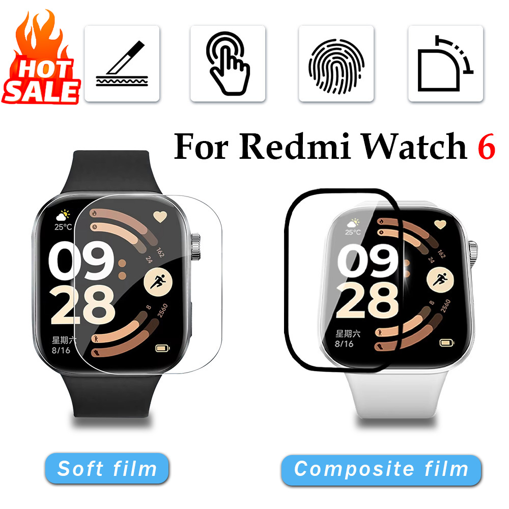 Xiaomi Smartwatch Accessories - 1-5Pcs Soft Film for Xiaomi Redmi