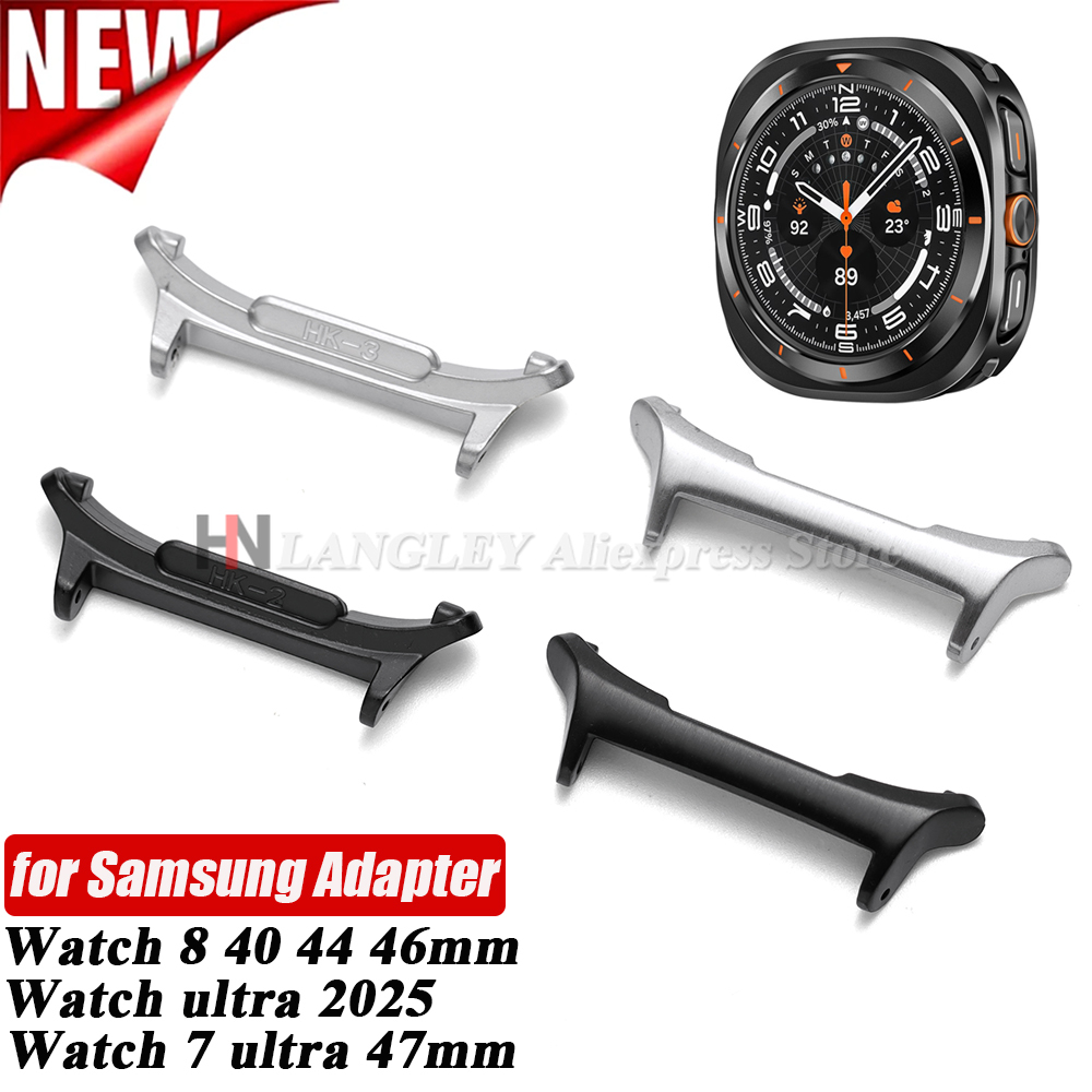 Watch Band Connector - 1 Pair Adapter for Samsung Galaxy