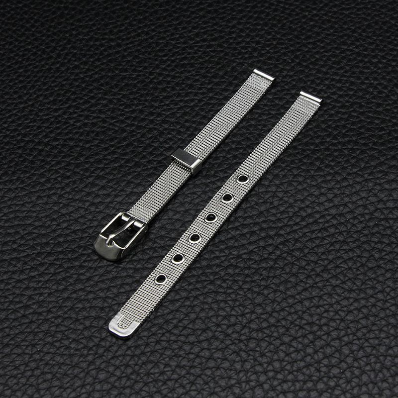 Stainless Mesh Band - Stainless Steel Watch Band Silver Watch