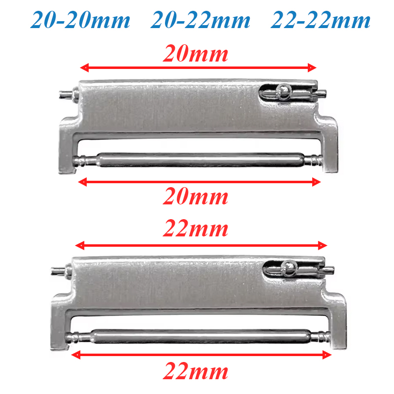 Watch Band Connector - 2pcs Watch Band Adapters 20mm To
