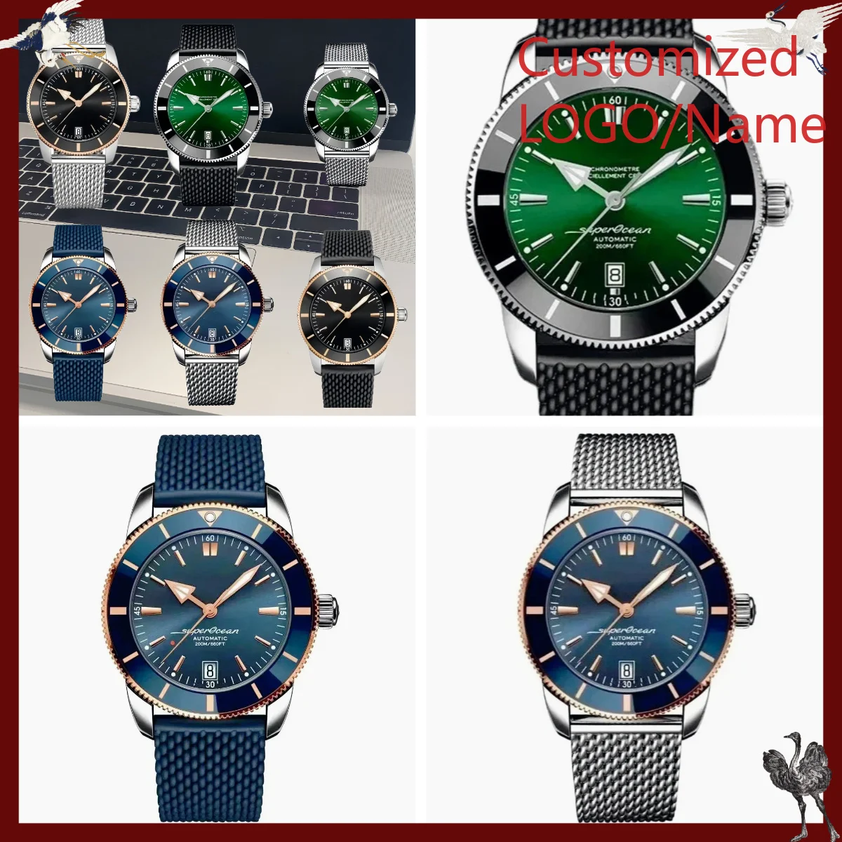 Accessories With Watch - A1212 Store Customized Watches 46mm Sport