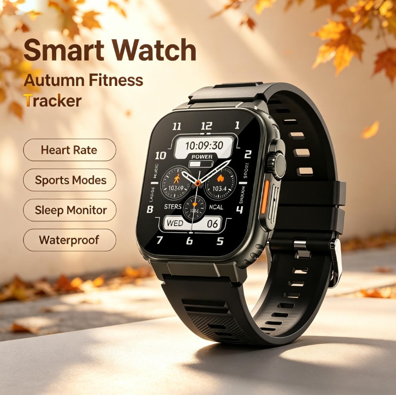 Smartwatch Headset - 2-in-1 Sports Smart Watch, Built-in GPS