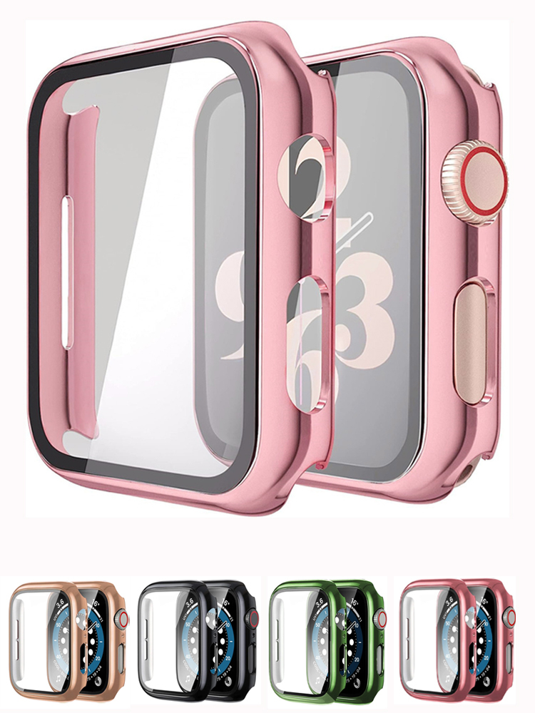 Smartwatch Icon - Glass+case For Apple Watch band 44mm