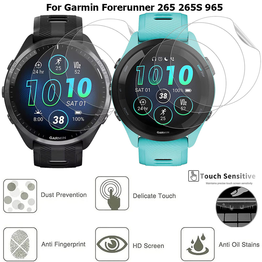 Garmin Smartwatch Accessories - 3Pcs Soft HD Hydrogel Protective Film