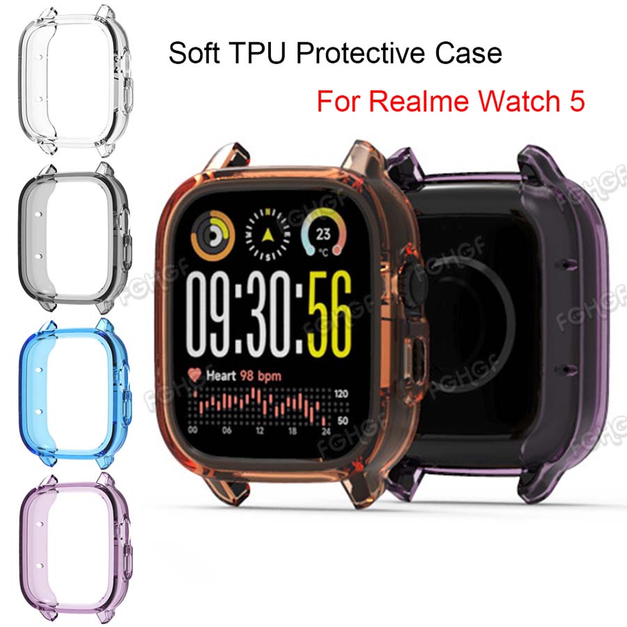 Garmin Smartwatch Accessories - For Realme Watch 5 Case Cover