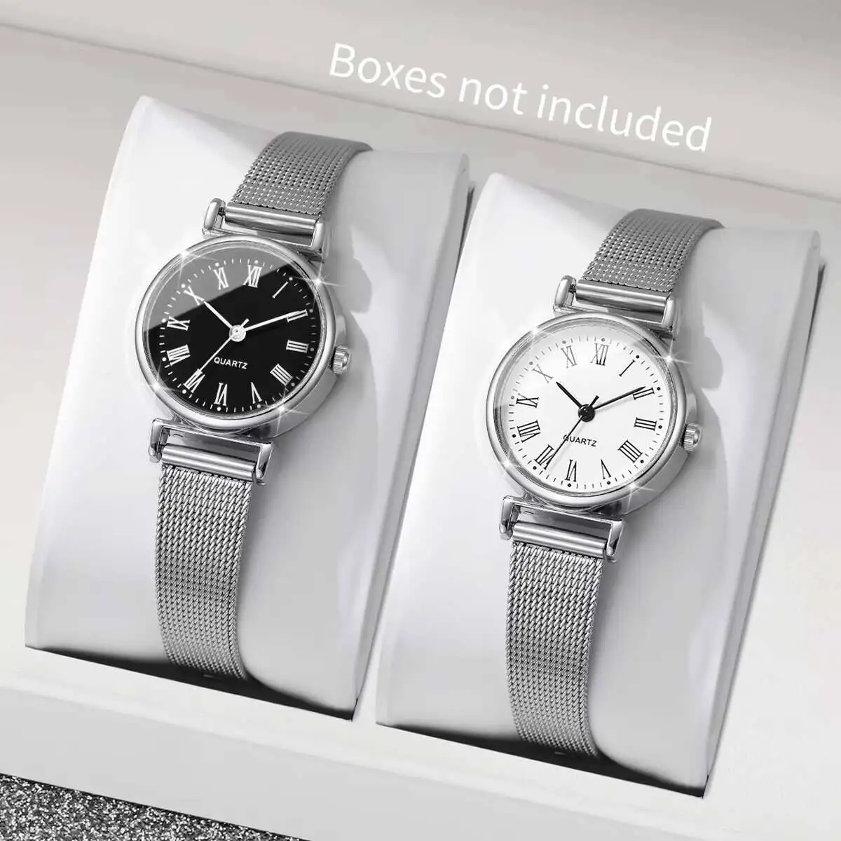 1/2PCS Fashion Women Watches C - огляд і ціна Stainless Mesh Band