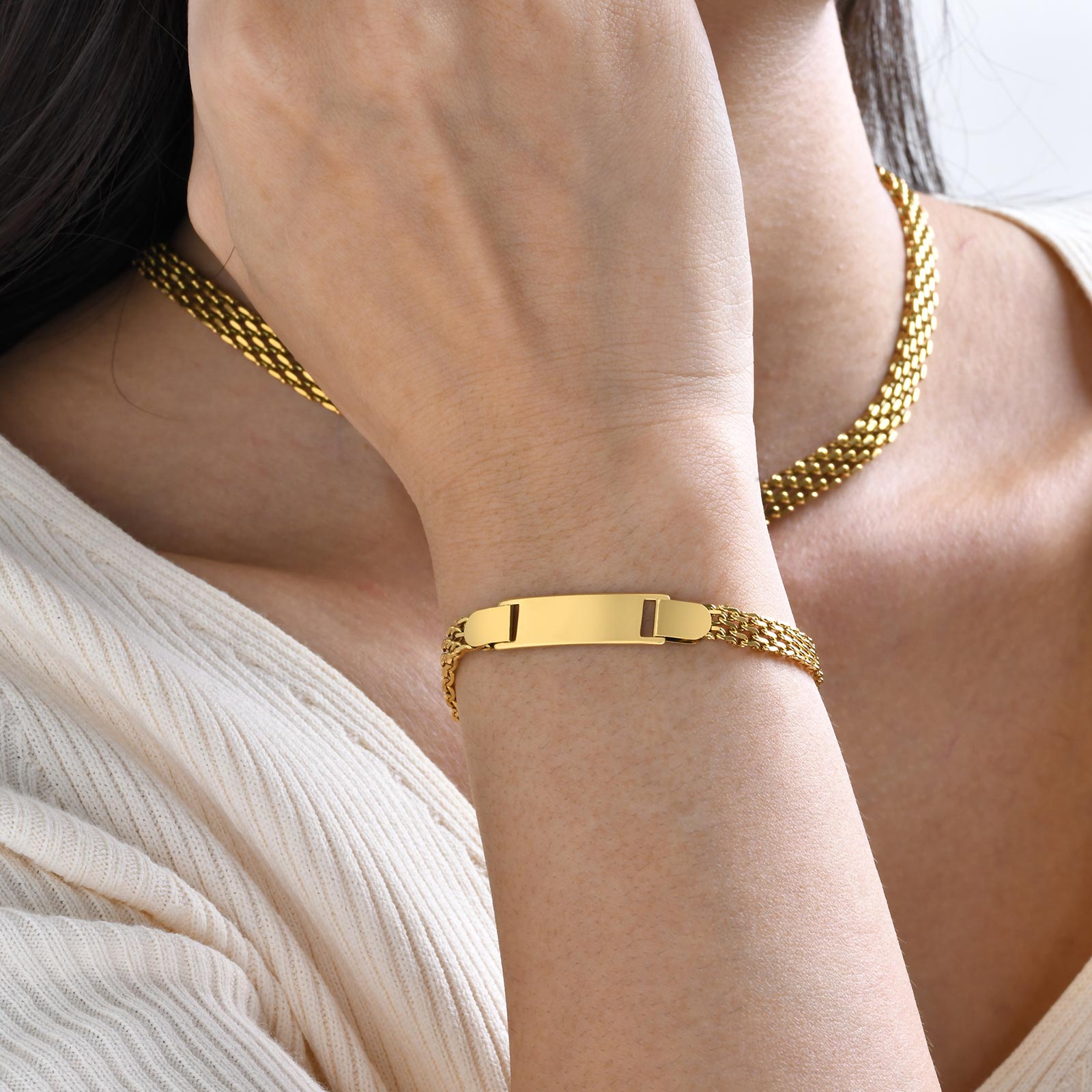 Vnox Personalized Mom Daughter - огляд і ціна Stainless Mesh Band