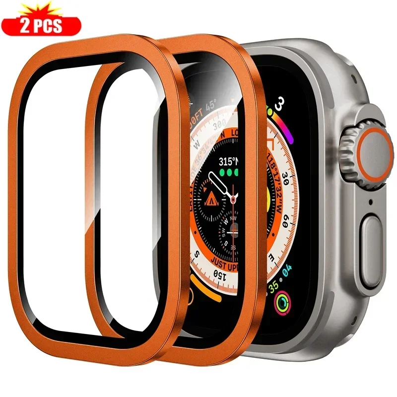 2PCS Titanium Metal Frame for  - огляд і ціна Apple Smartwatch Accessories