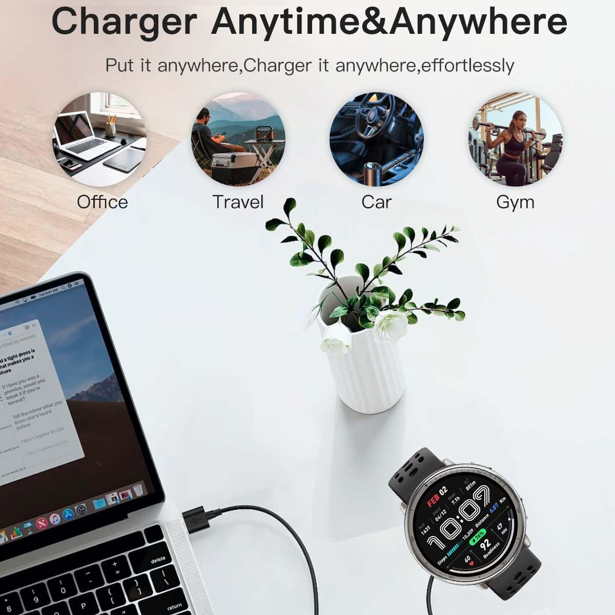 Charging Base For Amazfit Acti - огляд і ціна Amazfit Smartwatch Accessories