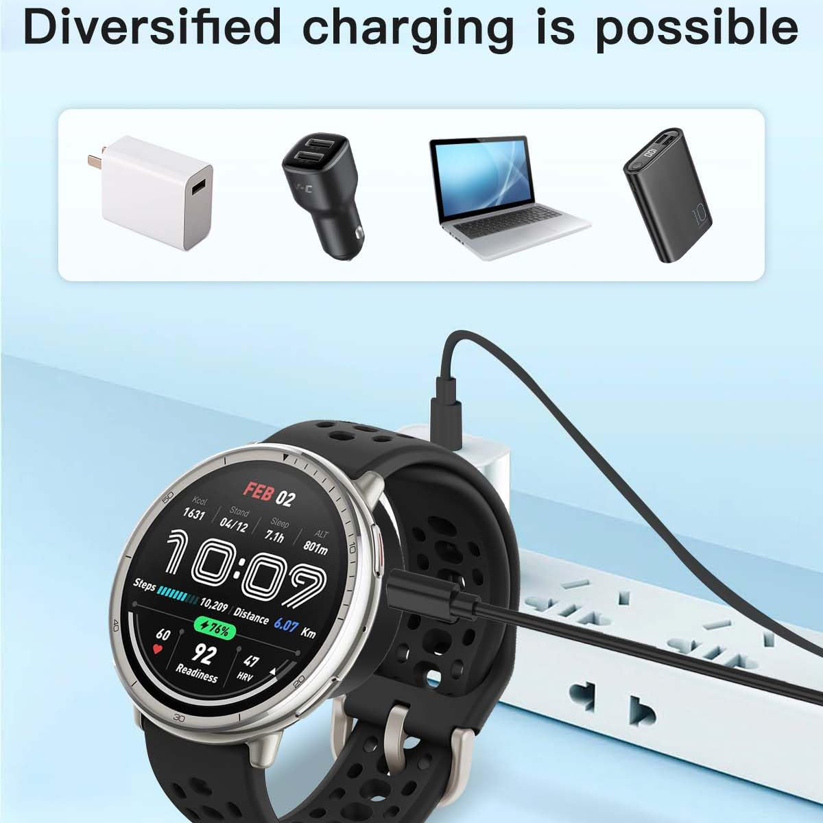 Charging Base For Amazfit Acti - огляд і ціна Amazfit Smartwatch Accessories