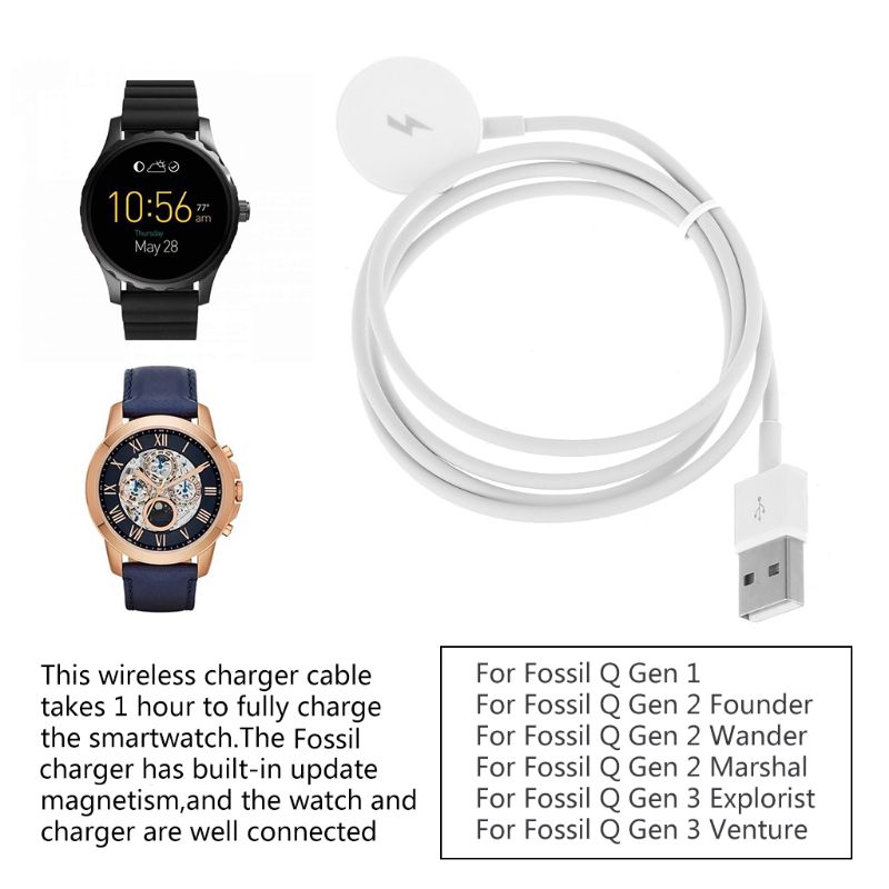 Fossil Gen 2 Gen 3 Charging St - огляд і ціна Fossil Smartwatch Accessories