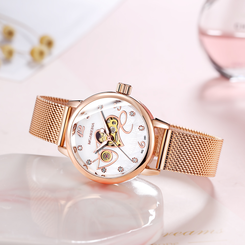 ORKINA Automatic Watch for Wom - огляд і ціна Stainless Mesh Band