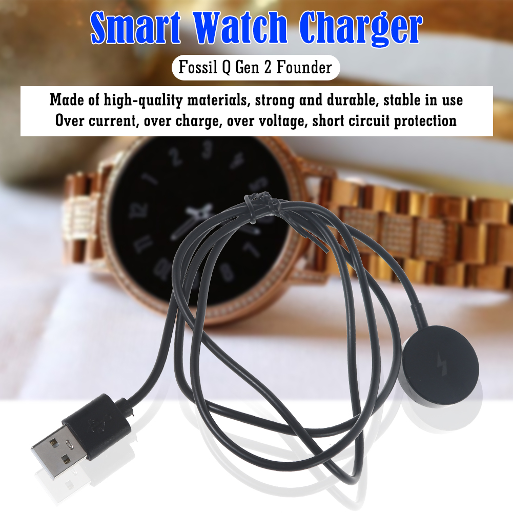 USB Smart Watch Magnetic Charg - огляд і ціна Fossil Smartwatch Accessories