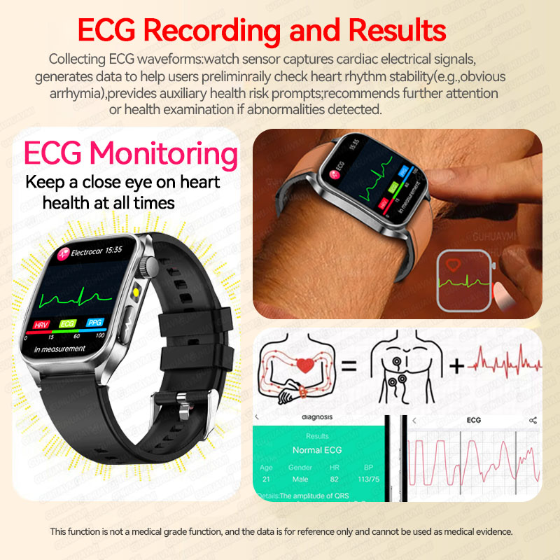 2026 New Non-Invasive Laser Tr - огляд і ціна Android Smartwatch Accessories
