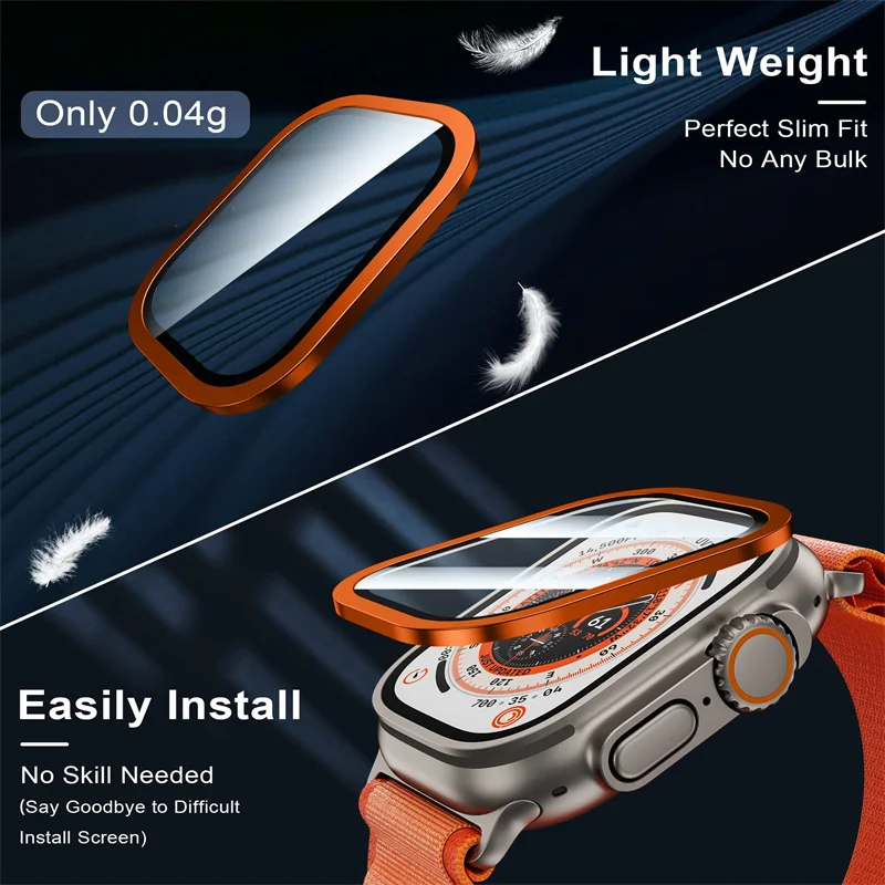 Tempered Glass for Apple Watch - огляд і ціна Smartwatch Straps & Accessories