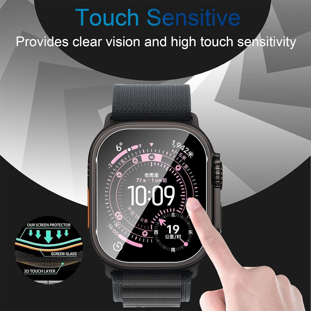 Tempered Glass For Apple Watch - огляд і ціна Apple Smartwatch Accessories