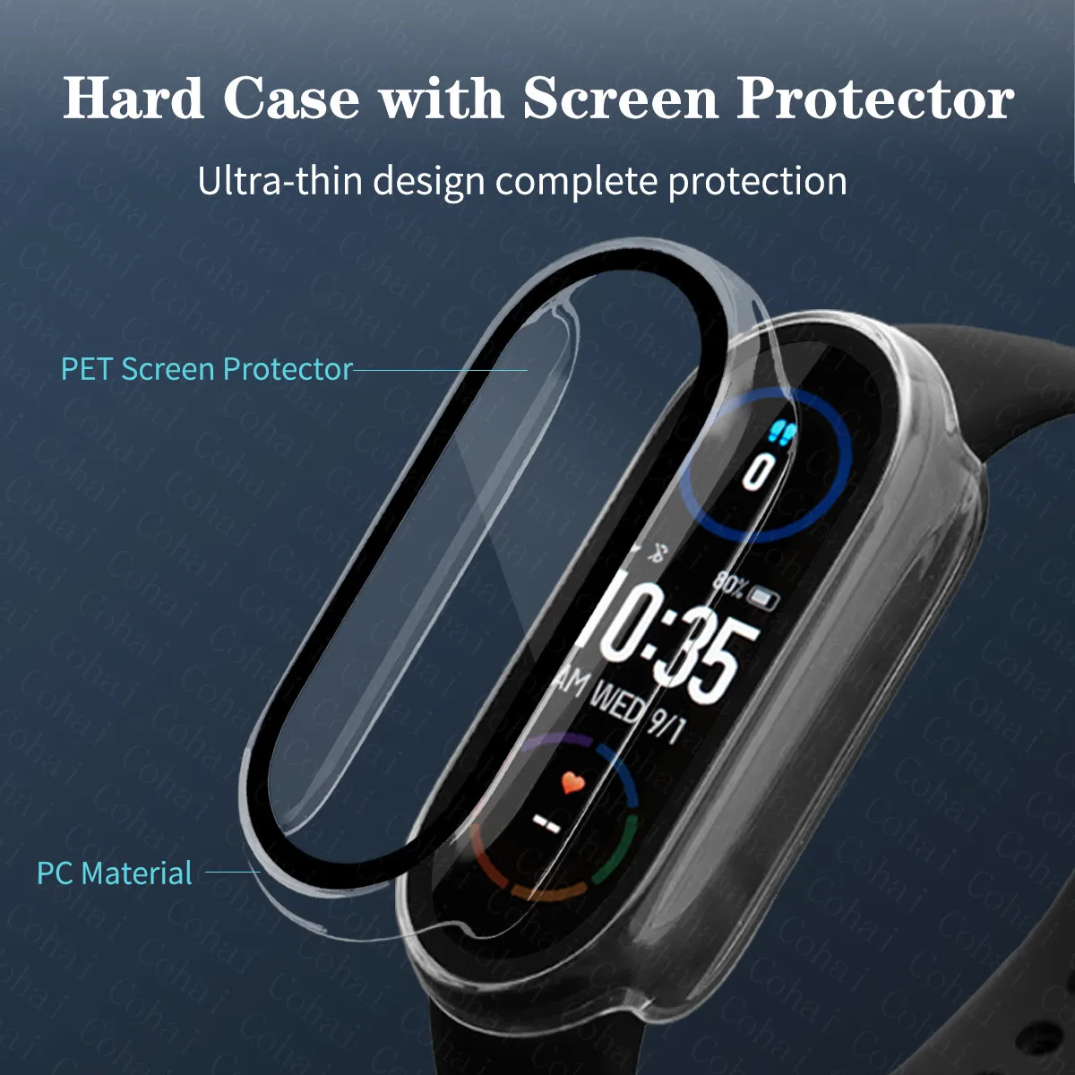 2in1 Case Screen Protector for - огляд і ціна Xiaomi Smartwatch Accessories