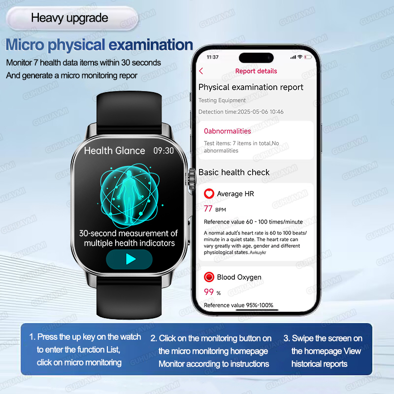 New Men Emotion Diagnosis Smar - огляд і ціна Smartwatch Nexus