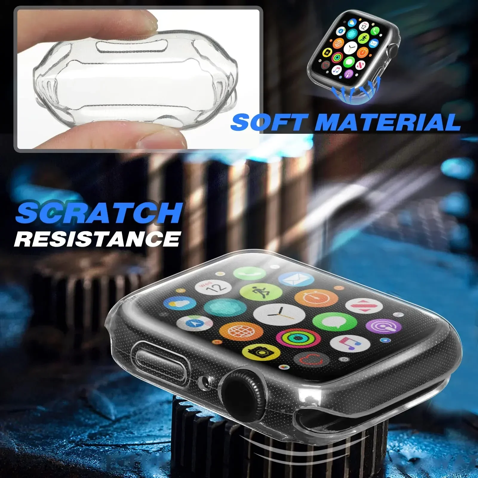 Cover For Apple Watch Case 44m - огляд і ціна Smartwatch Icon