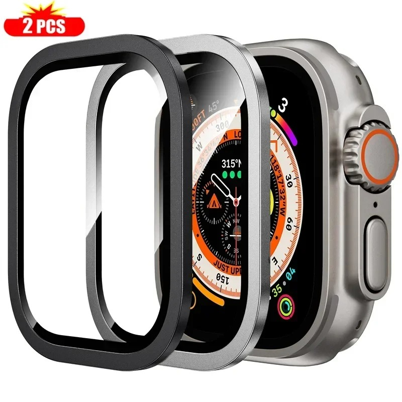 2PCS Tempered Glass for Apple  - огляд і ціна Smartwatch Straps & Accessories