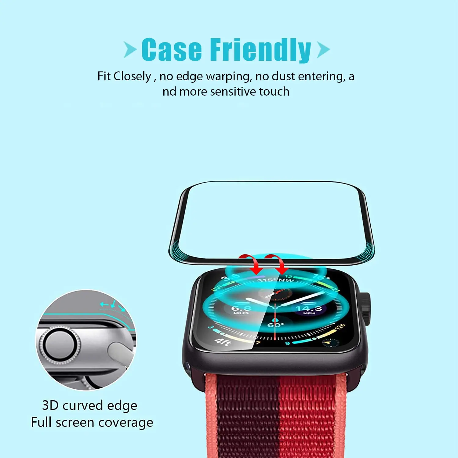 Screen Protector 3D Tempered F - огляд і ціна Smartwatch Icon