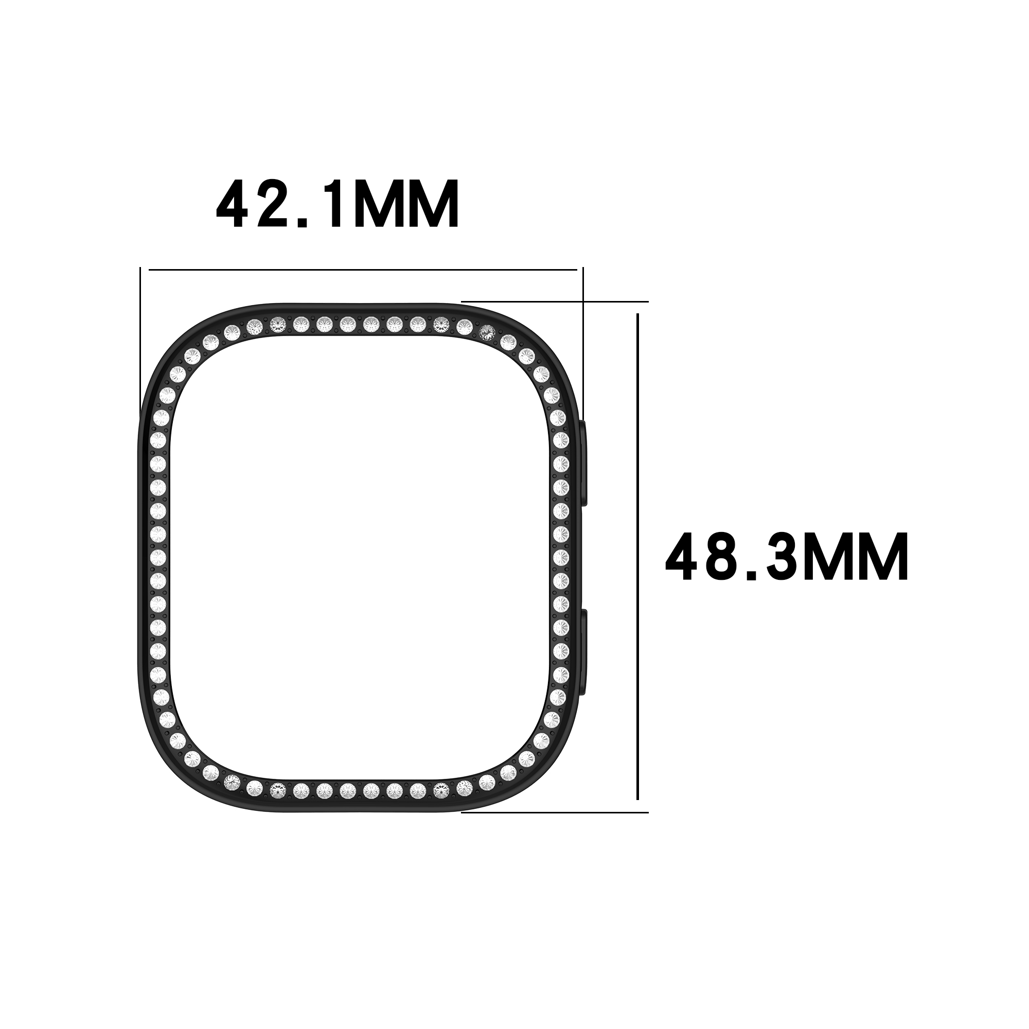 Single-Row Diamond Case for Am - огляд і ціна Amazfit Smartwatch Accessories