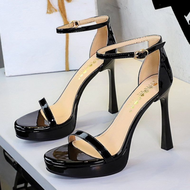 New Thin Heel Women Shoes Fash - огляд і ціна Leather Classic Strap