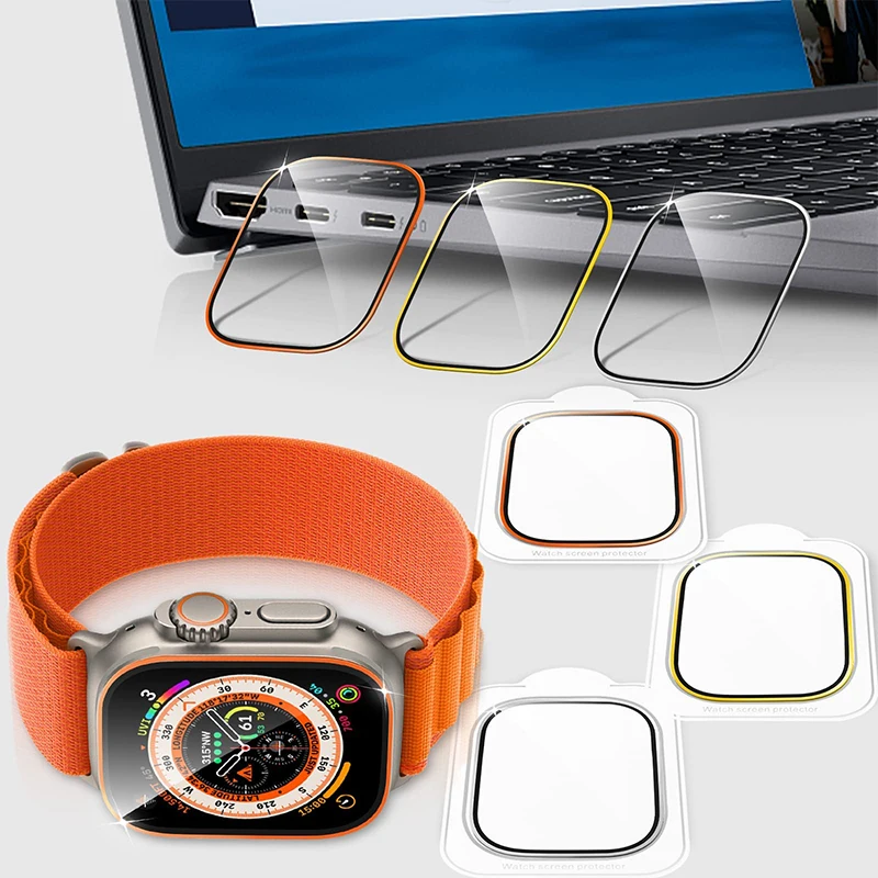 Tempered Glass for Apple Watch - огляд і ціна Smartwatch Straps & Accessories