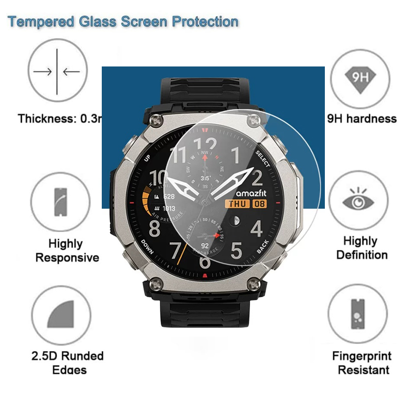 Tempered Glass for Amazfit Ama - огляд і ціна Amazfit Smartwatch Accessories