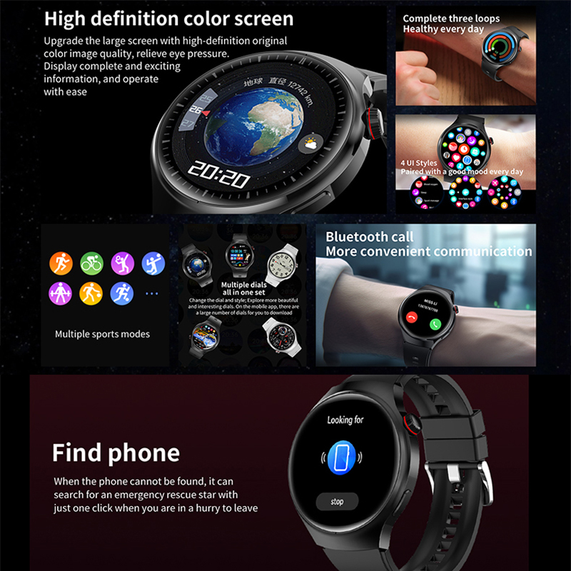 2026 Men Smart Watch Multi-Spo - огляд і ціна Smartwatch M Active