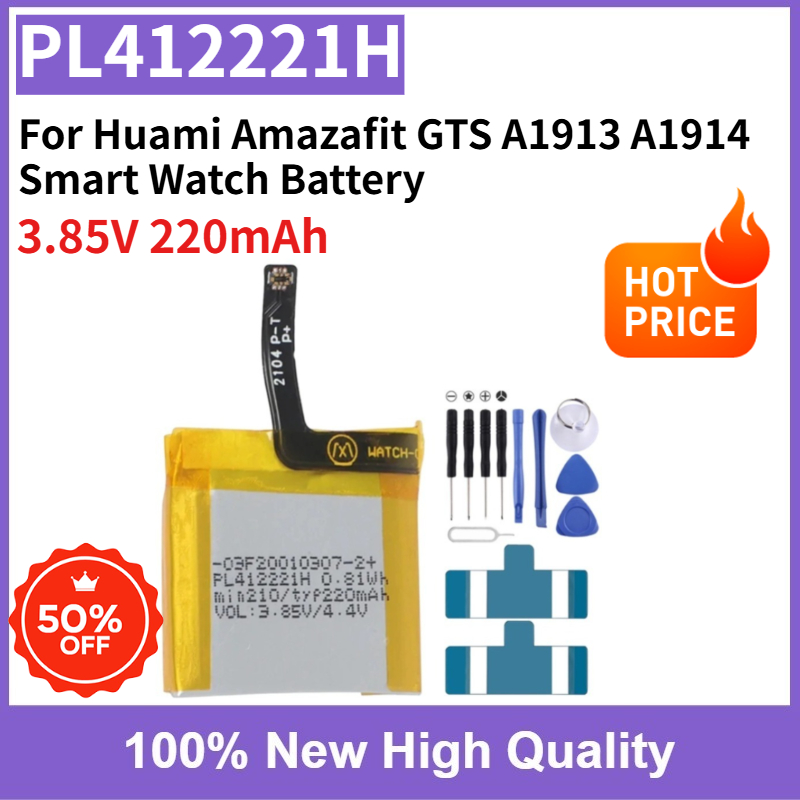 PL412221H 3.85V 220mAh Replace - огляд і ціна Smartwatch A1914