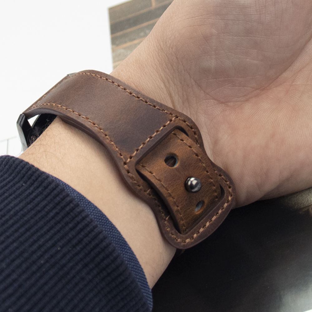20mm 22mm Genuine Leather Watc - огляд і ціна Smartwatch Accessories Shop