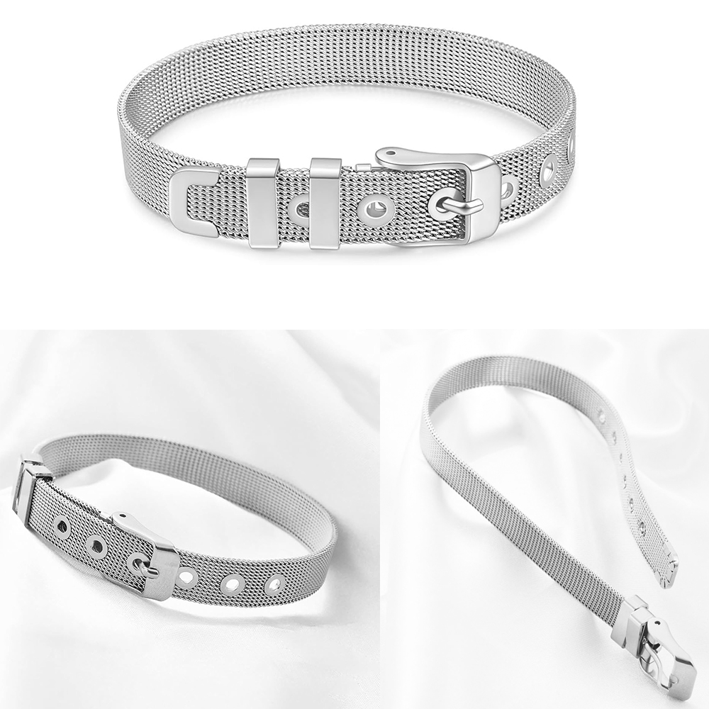 Cremation Jewelry Urn Bracelet - огляд і ціна Stainless Mesh Band