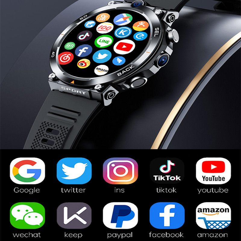 New Google Play 1.39-inch 4G N - огляд і ціна Smartwatch Id