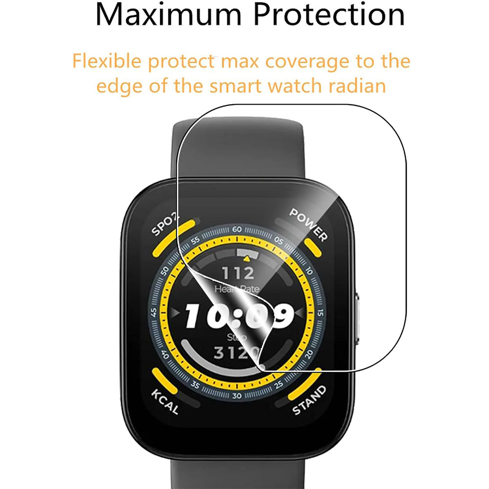 3PCS Clear HD Film Screen Prot - огляд і ціна Amazfit Smartwatch Accessories