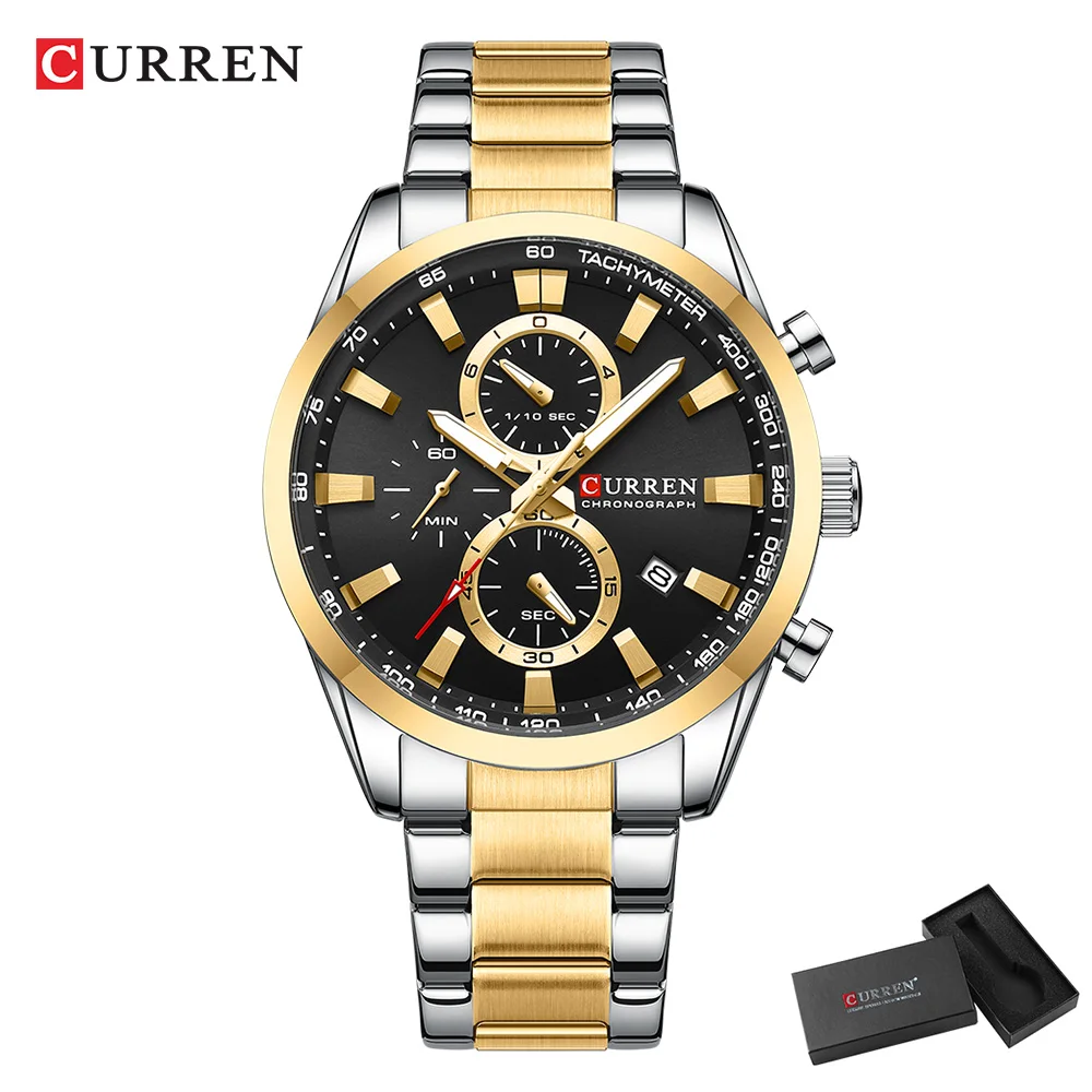 CURREN Casual Quartz Chrono Sp - огляд і ціна Accessories With Watch
