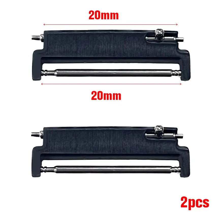 2pcs/lot Metal Adapters 20mm t - огляд і ціна Watch Band Connector