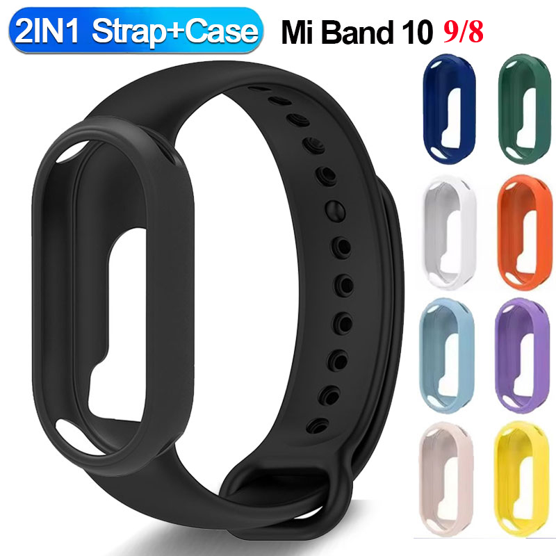 Silicone Strap+Watch Case For  - огляд і ціна Xiaomi Smartwatch Accessories