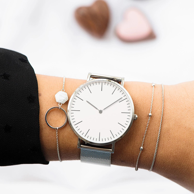 Top Brand Luxury Watches Women - огляд і ціна Stainless Mesh Band