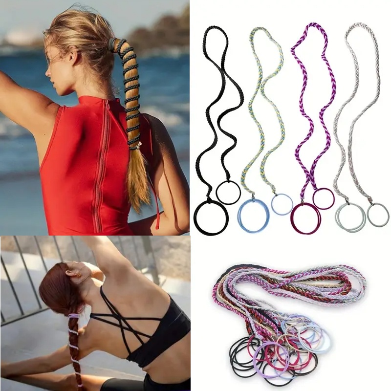 Long Elastic Ponytail Holder M - огляд і ціна Milanaise Mesh Band