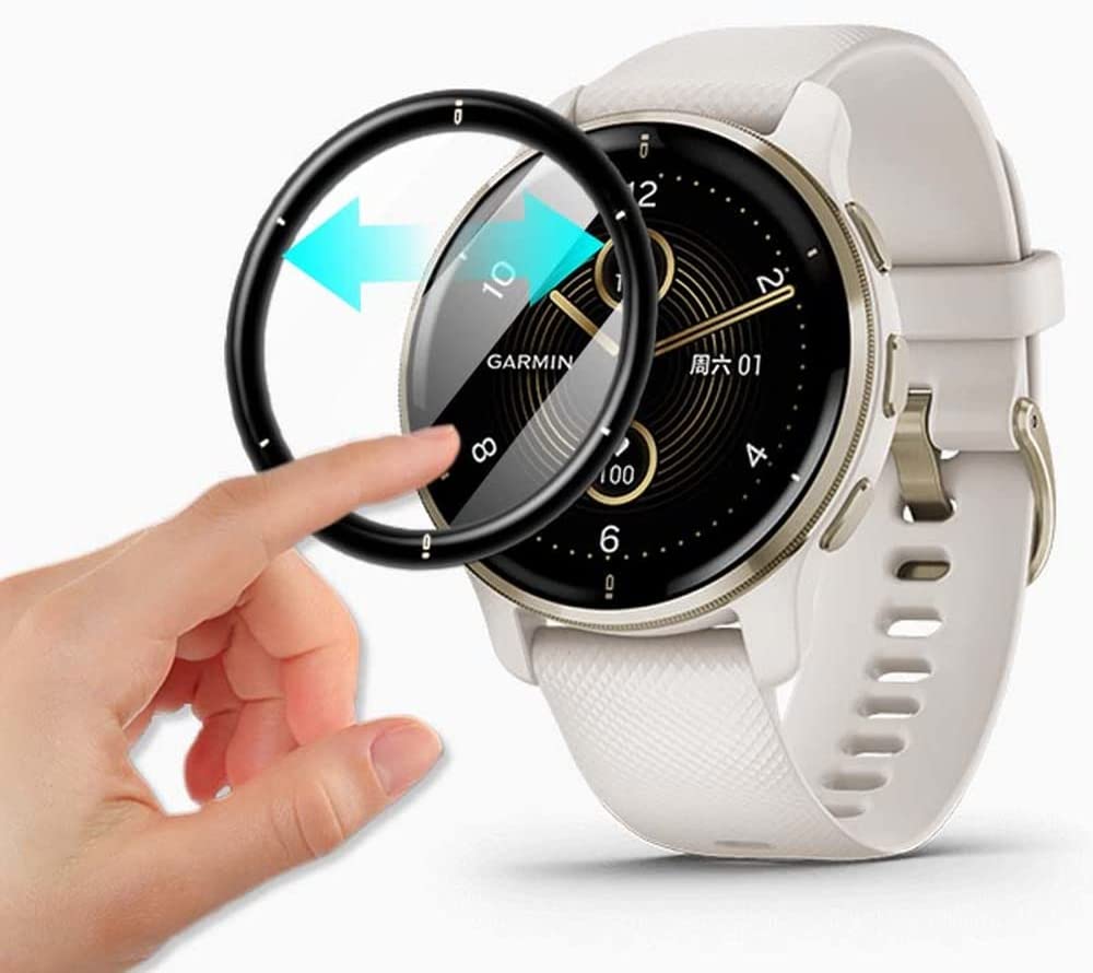 3D Curved Edge Protective Film - огляд і ціна Garmin Smartwatch Accessories