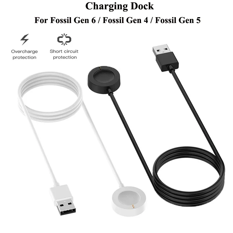 1M USB Magnetic Fast Charger D - огляд і ціна Fossil Smartwatch Accessories