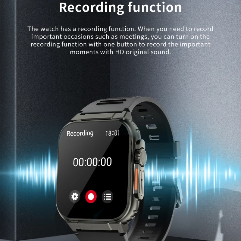 2-in-1 Sports Smart Watch, Bui - огляд і ціна Smartwatch Headset