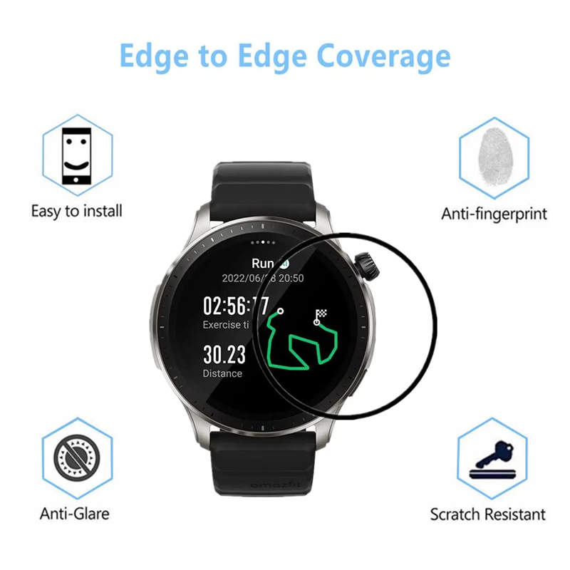 For Amazfit GTR 4 Screen Prote - огляд і ціна Amazfit Smartwatch Accessories