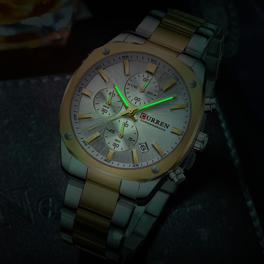 CURREN Modern Men's 42mm Sport - огляд і ціна Accessories With Watch