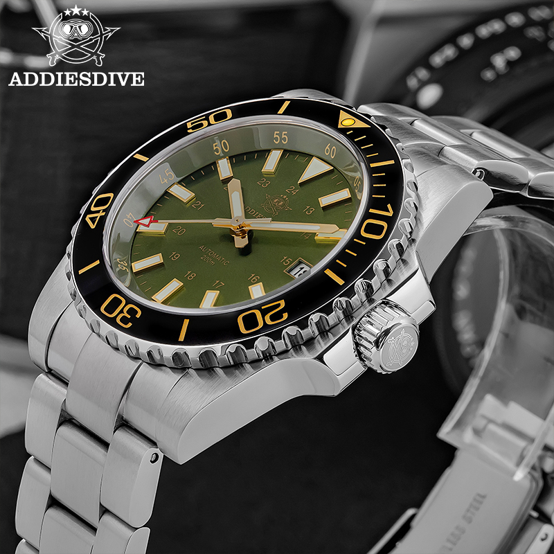 ADDIESDIVE Men's Watch 8215 Me - огляд і ціна Accessories With Watch