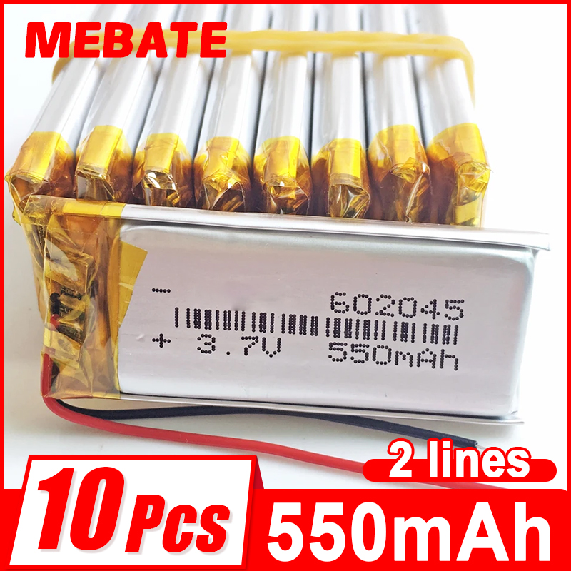 Lot 10 PCS 3.7V 550mAh Lipo Re - огляд і ціна Smartwatch Headset