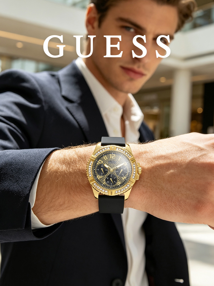 Guess Men's Watch Black Silico - огляд і ціна Smartwatch Guess