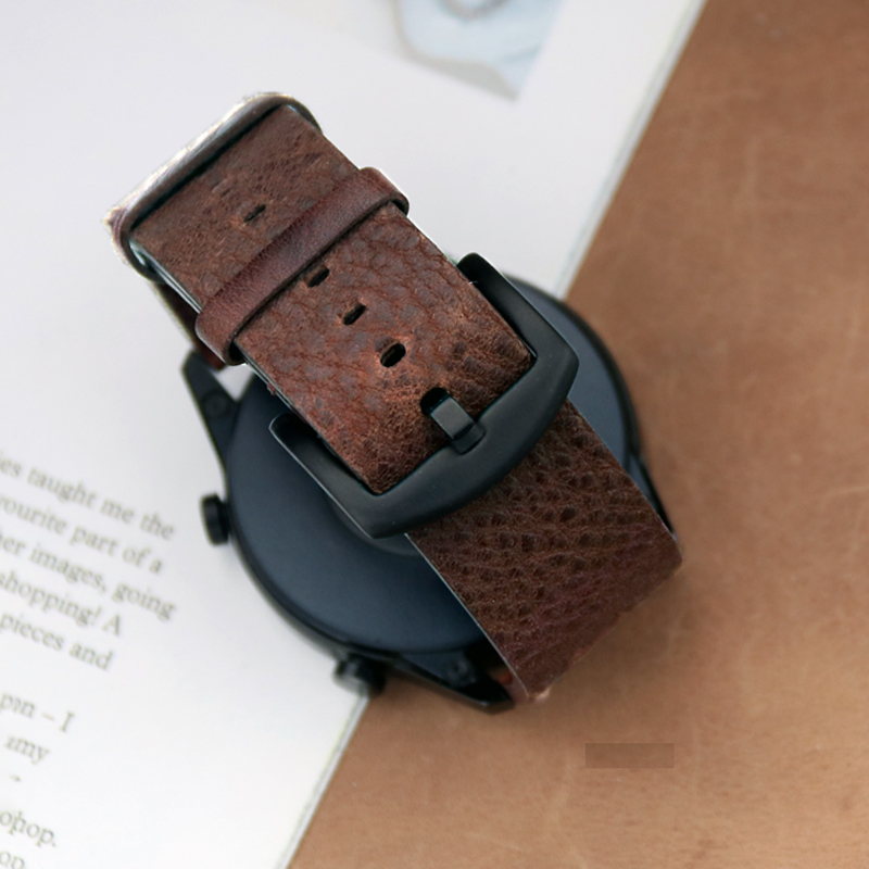 Italian Calfskinl 22mm Watch S - огляд і ціна Smartwatch Accessories Shop
