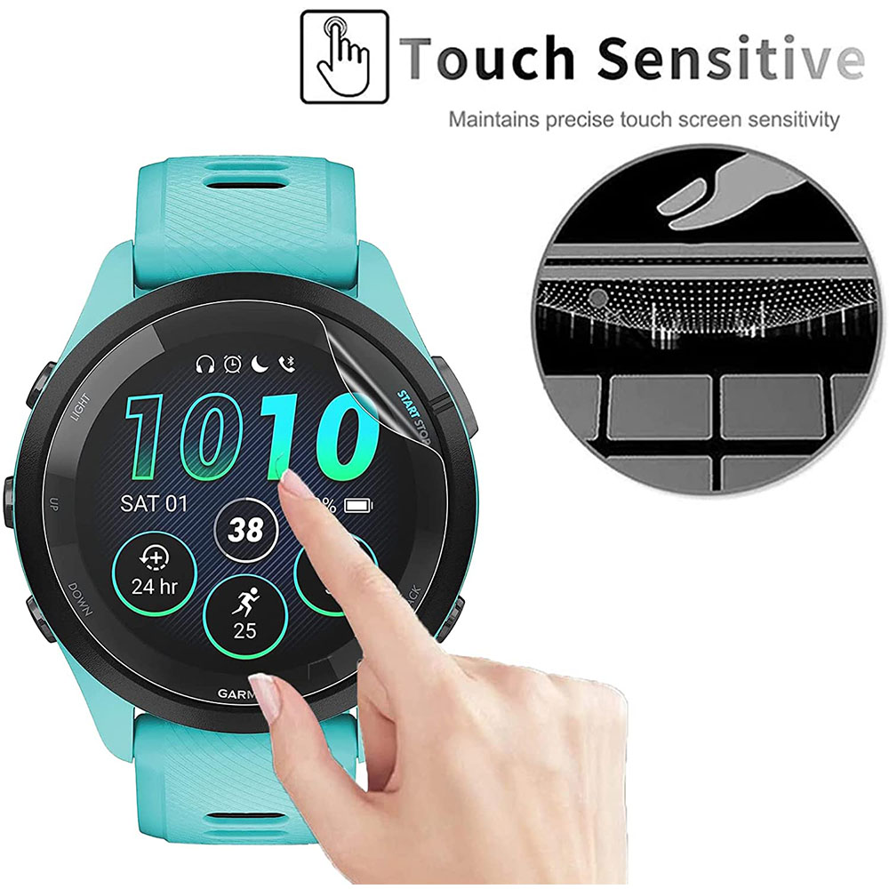 3Pcs Soft HD Hydrogel Protecti - огляд і ціна Garmin Smartwatch Accessories